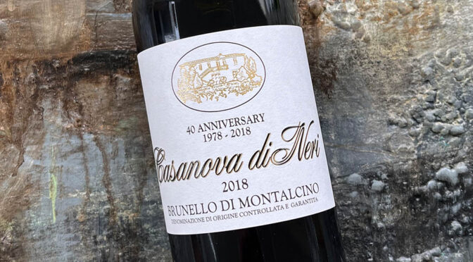 2018 Casanova di Neri, Brunello di Montalcino, Toscana, Italien