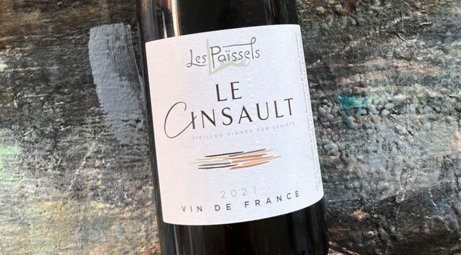 2021 Domaine	les Païssels, Le Cinsault, Languedoc, Frankrig