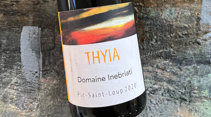 2020 Domaine Inebriati, Thyia, Languedoc, Frankrig