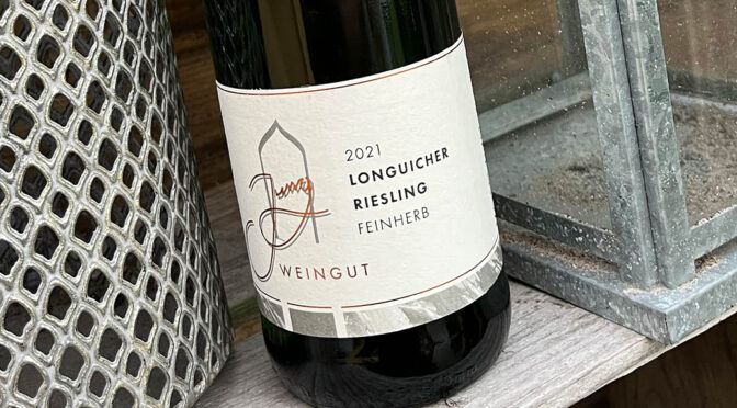 2021 Ferienweingut Jung, Languicher Riesling Feinherb, Mosel, Tyskland