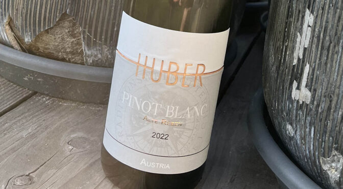 2022 Weingut Huber, Pinot Blanc Alte Reben, Niederösterreich, Østrig