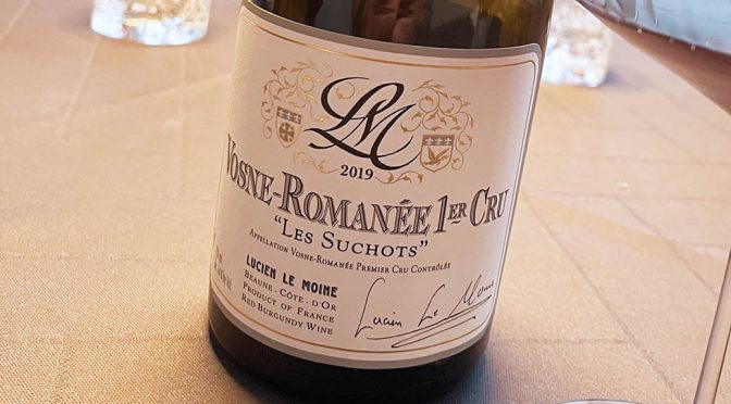 2019 Lucien Le Moine, Vosne-Romanée 1er Cru Les Suchots, Bourgogne, Frankrig