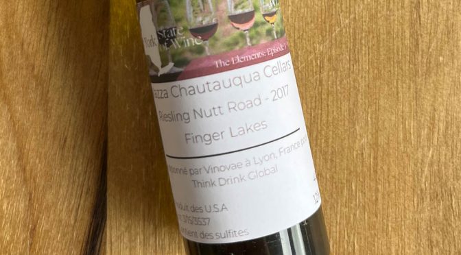 2017 Mazza Chautauqua Cellars, Nutt Road Riesling, New York State, USA