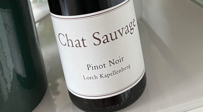 2014 Weingut Chat Sauvage, Lorcher Kapellenberg Pinot Noir, Rheingau, Tyskland