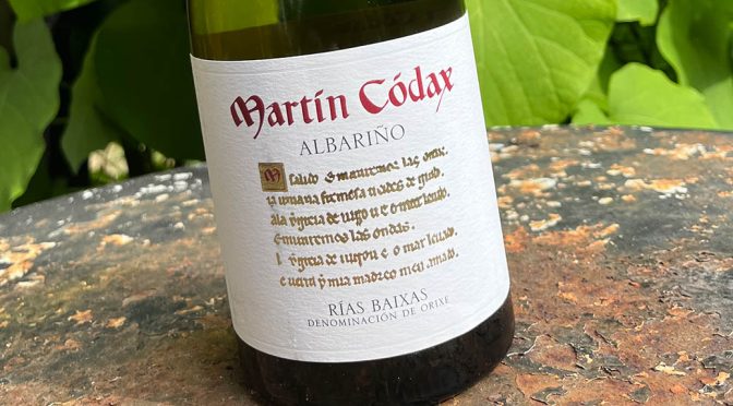 2022 Bodegas Martín Códax, Martín Códax Albariño, Rías Baixas, Spanien