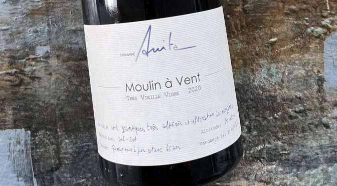 2020 Domaine Anita, Moulin-à-Vent Trés Vieilles Vigne Les Caves, Bourgogne, Frankrig