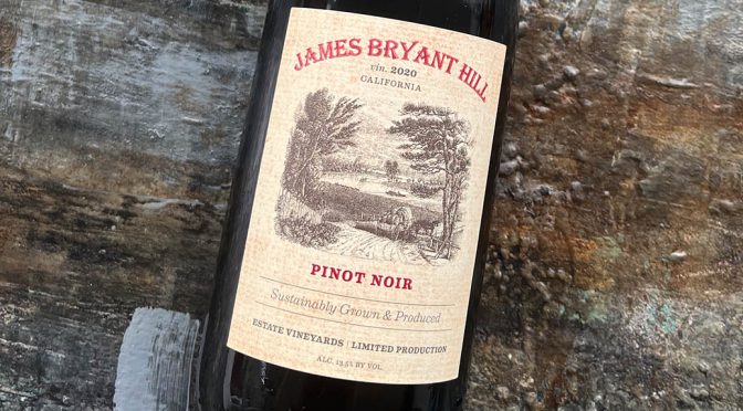 2020 Scheid Family Wines, James Bryant Hill Pinot Noir, Californien, USA