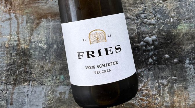 2021 Weingut Fries, Vom Schiefer Riesling Trocken, Mosel, Tyskland