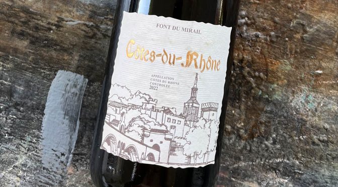 2022 Vignobles & Compagnie, Font du Mirail Côtes du Rhône, Rhône, Frankrig