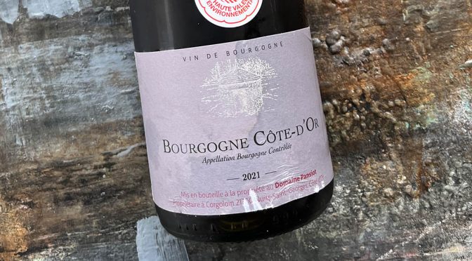 2021 Domaine Pansiot, Bourgogne Côte d’Or, Bourgogne, Frankrig