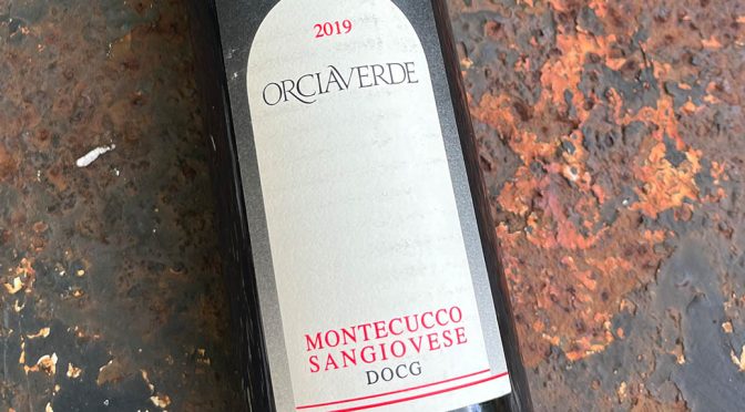 2019 Orciaverde, Montecucco Sangiovese, Toscana, Italien