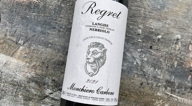 2021 Monchiero Carbone, Regret Langhe Nebbiolo, Piemonte, Italien