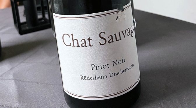 2018 Weingut Chat Sauvage, Rüdesheimer Drachenstein Pinot Noir, Rheingau, Tyskland