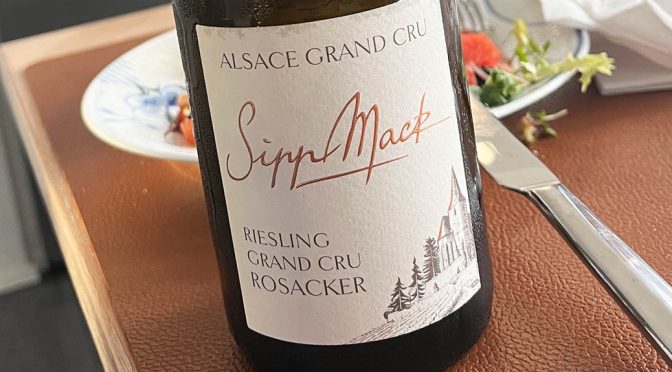 2018 Domaine Sipp Mack, Riesling Grand Cru Rosacker, Alsace, Frankrig