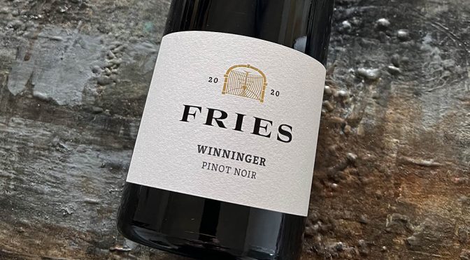 2020 Weingut Fries, Winninger Spätburgunder, Mosel, Tyskland