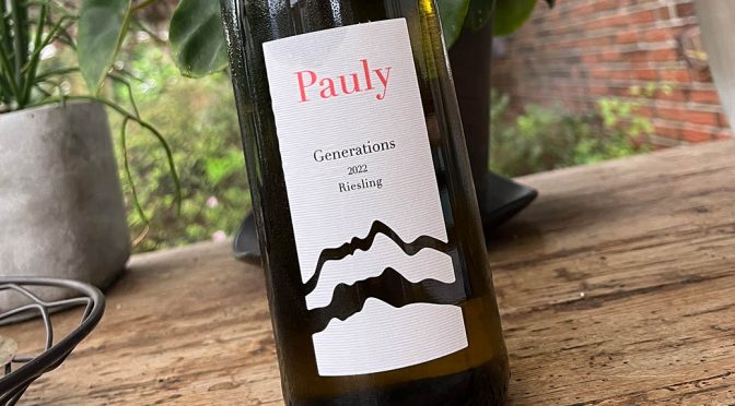 2022 Weingut Axel Pauly, Generations Riesling, Mosel, Tyskland