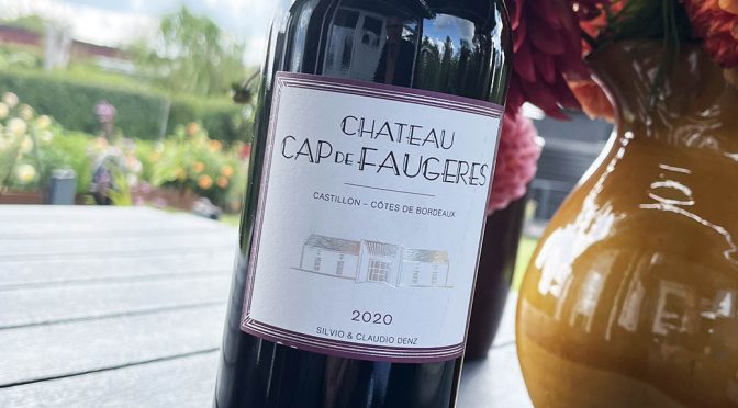 2020 Château Cap de Faugères, Castillon Côtes de Bordeaux, Bordeaux, Frankrig