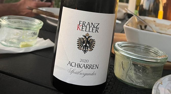 2020 Weingut Franz Keller Schwarzer Adler, Achkarren Spätburgunder, Baden, Tyskland