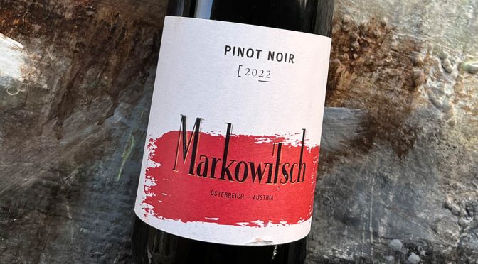 2022 Weingut Markowitsch, Pinot Noir, Carnuntum, Østrig