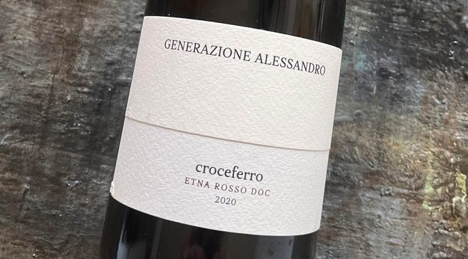 2020 Generazione Alessandro, Croceferro Etna Rosso, Sicilien, Italien