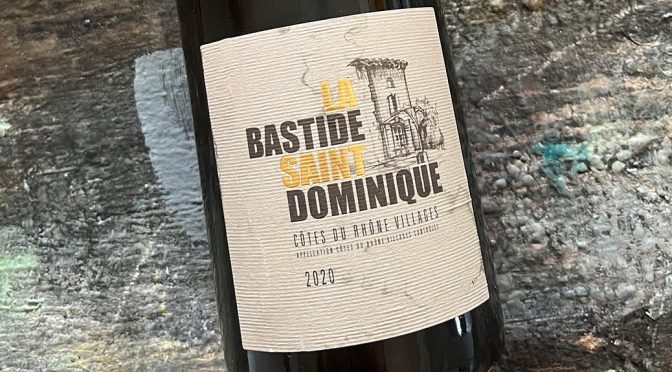 2020 La Bastide Saint-Dominique, Côtes du Rhône Villages, Rhône, Frankrig