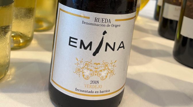 2018 Bodega Emina Rueda, Emina Verdejo Fermentado en Barrica, Rueda, Spanien