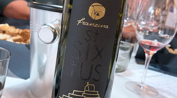 2019 Franzina Vini, St Sixtus Valtellina Superiore, Lombardiet, Italien