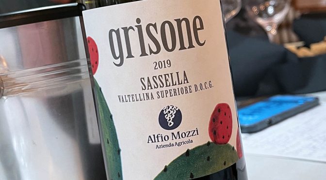 2019 Cantina Alfio Mozzi, Grisone Valtellina Superiore Sassella, Lombardiet, Italien