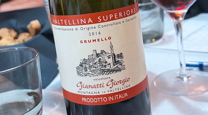 2016 Giorgio Gianatti, Valtellina Superiore Grumello, Lombardiet, Italien