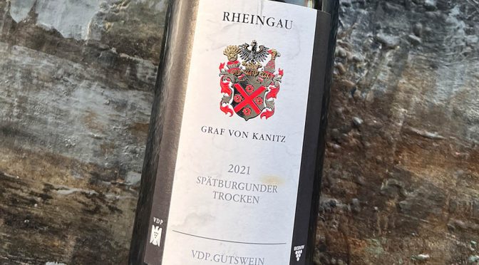 2021 Weingut Graf von Kanitz, Spätburgunder Trocken, Rheingau, Tyskland