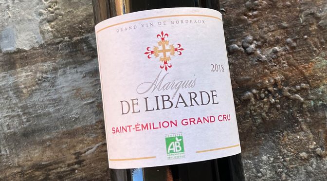 2018 Vignobles Gabriel & Co, Marquis de Libarde Saint-Émilion Grand Cru, Bordeaux, Frankrig