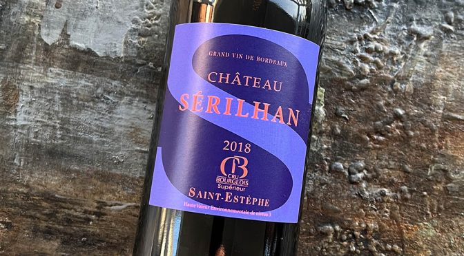 2018 Château Sérilhan, Saint-Estèphe Cru Bourgeois Supérieur, Bordeaux, Frankrig