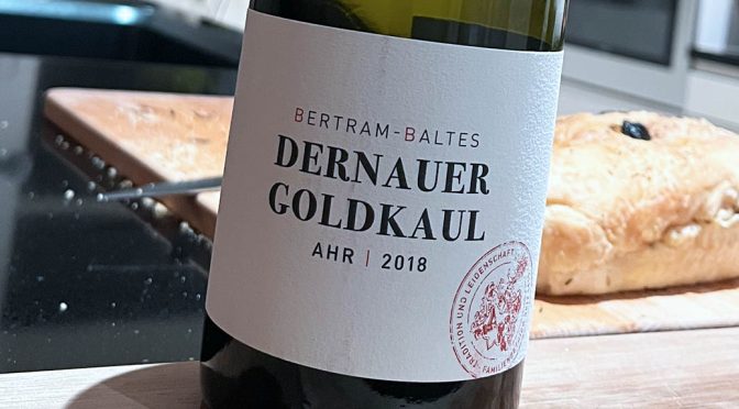 2018 Weingut Bertram Baltes, Dernauer Goldkaul, Ahr, Tyskland