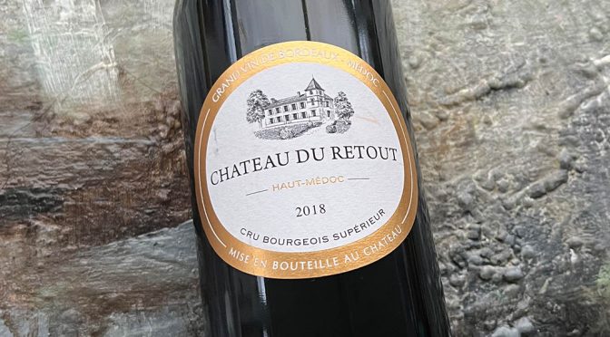 2018 Château du Retout, Haut Medoc Cru Bourgeois, Bordeaux, Frankrig