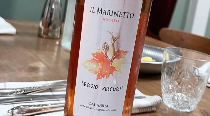 2022 Sergio Arcuri, Il Marinetto Rosato Calabria, Calabrien, Italien