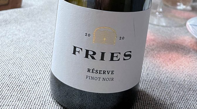 2020 Weingut Fries, Winninger Pinot Noir Réserve, Mosel, Tyskland