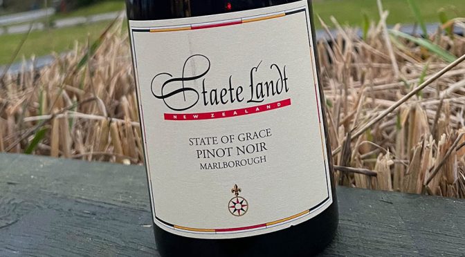 2022 Staete Landt, State Of Grace Pinot Noir, Marlborough, New Zealand