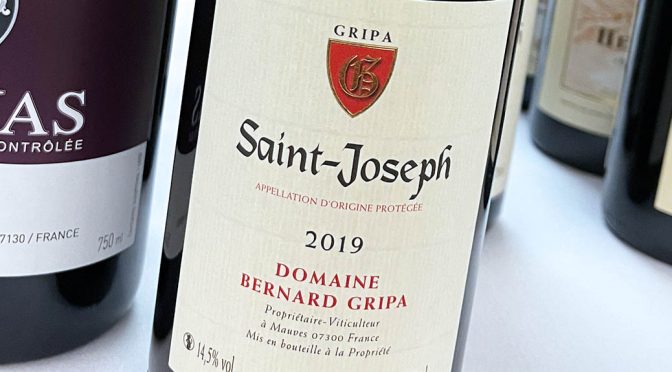 2019 Bernard Gripa, Saint-Joseph Rouge, Rhône, Frankrig