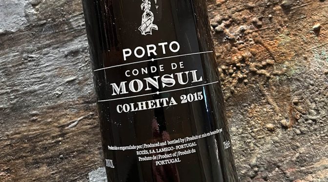 2015 Conde de Monsul, Colheita, Douro, Portugal