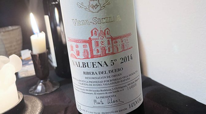 2014 Vega Sicilia, Valbuena 5°, Ribera del Duero, Spanien