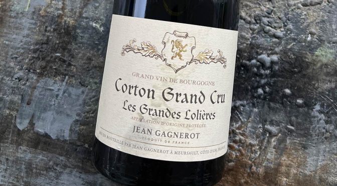 2017 Jean Gagnerot, Corton Grand Cru Les Grandes Lolières, Bourgogne, Frankrig