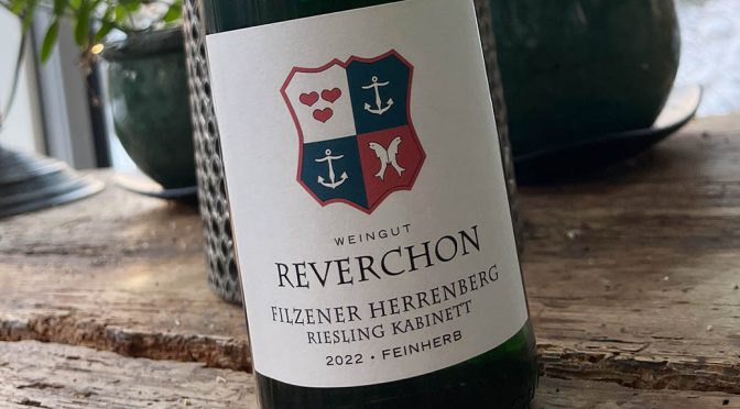 2019 Weingut Reverchon, Filzener Herrenberg Riesling Kabinett Feinherb, Mosel, Tyskland