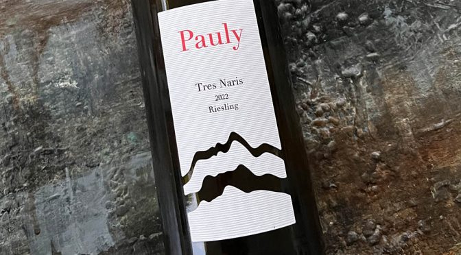 2022 Weingut Axel Pauly, Tres Naris Riesling Trocken, Mosel, Tyskland