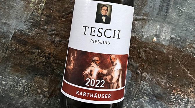 2022 Weingut Tesch, Riesling Karthäuser, Nahe, Tyskland