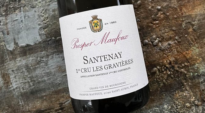 2020 Prosper Maufoux, Santenay 1er Cru Les Gravières Blanc, Bourgogne, Frankrig