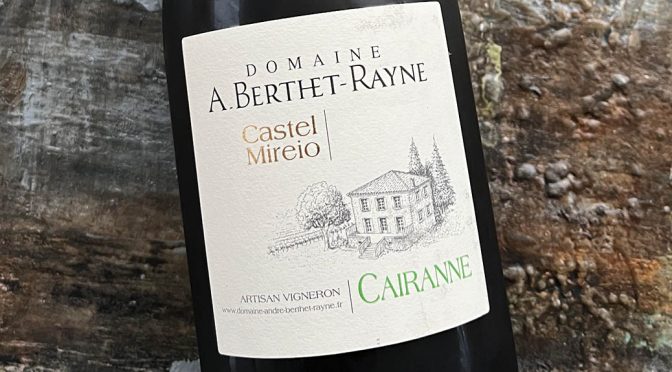 2022 Domaine André Berthet-Rayne, Cairanne Castel Mireio Blanc, Rhône, Frankrig