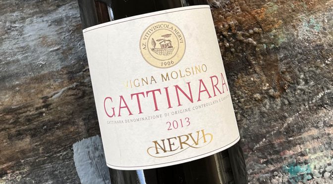 2013 Nervi, Gattinara Vigna Molsino, Piemonte, Italien