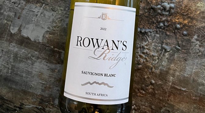 2022 Klein Constantia, Rowan’s Ridge Sauvignon Blanc, Western Cape, Sydafrika