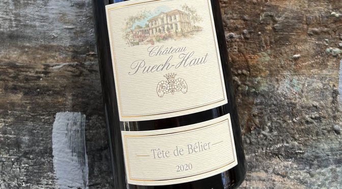 2020 Château Puech-Haut, Tête de Bélier Rouge, Languedoc, Frankrig  