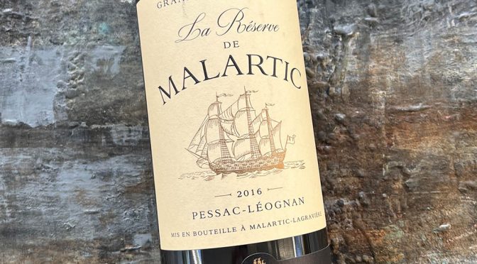 2016 Château Malartic-Lagravière, La Réserve de Malartic Pessac-Léognan, Bordeaux, Frankrig